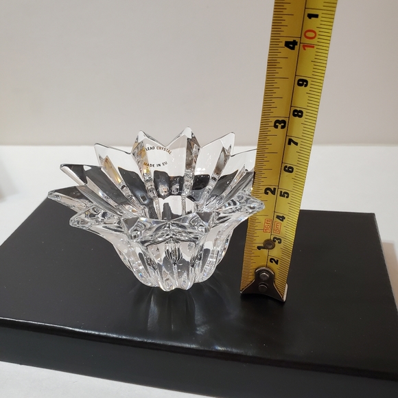 Bella Lux 24% Fine Lead Crystal Candle Stick Holders - Picture 11 of 11